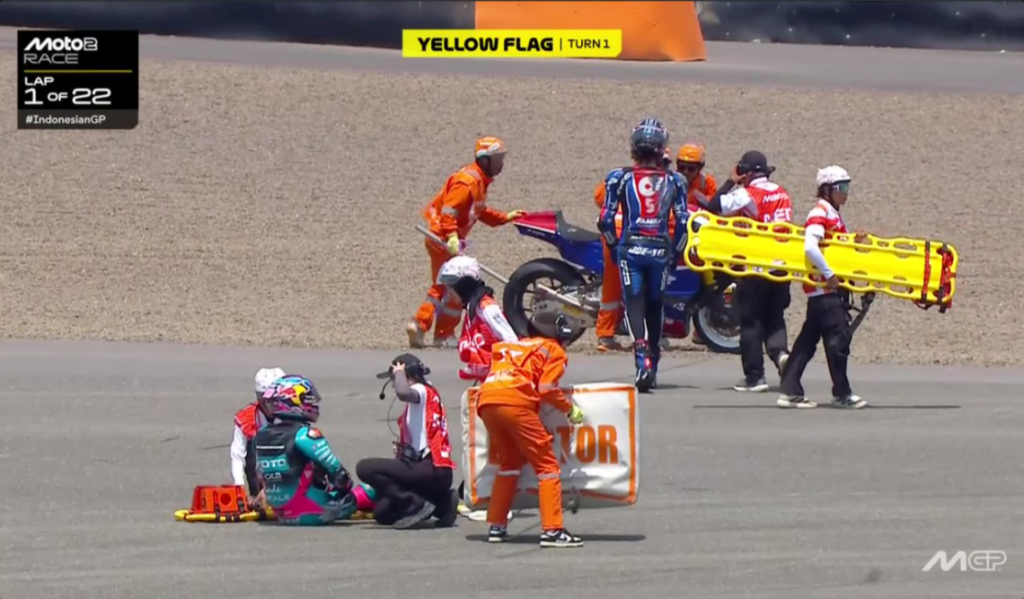 Moto2 wypadek